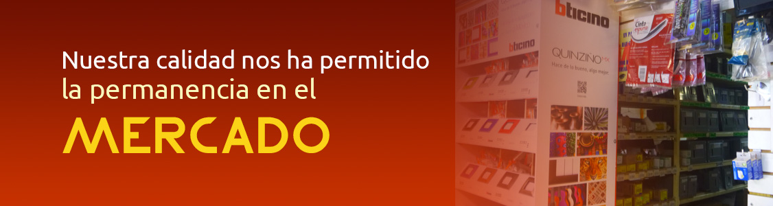 Material Rendon: Nuestra calidad nos ha permitido la permanencia en el MERCADO.